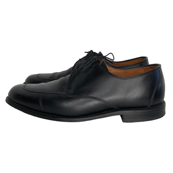 Allen Edmonds Burton Moc Apron Toe Black Leather Oxfords Men's Size 10 WIDE - Picture 4 of 16